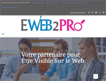 Tablet Screenshot of eweb2pro.com